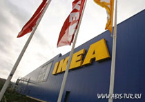 Магазин Икея (Ikea) в одном из городов Финляндии