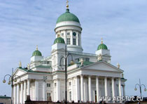 Здание Лютеранского Кафедрального собора в Хельсинки